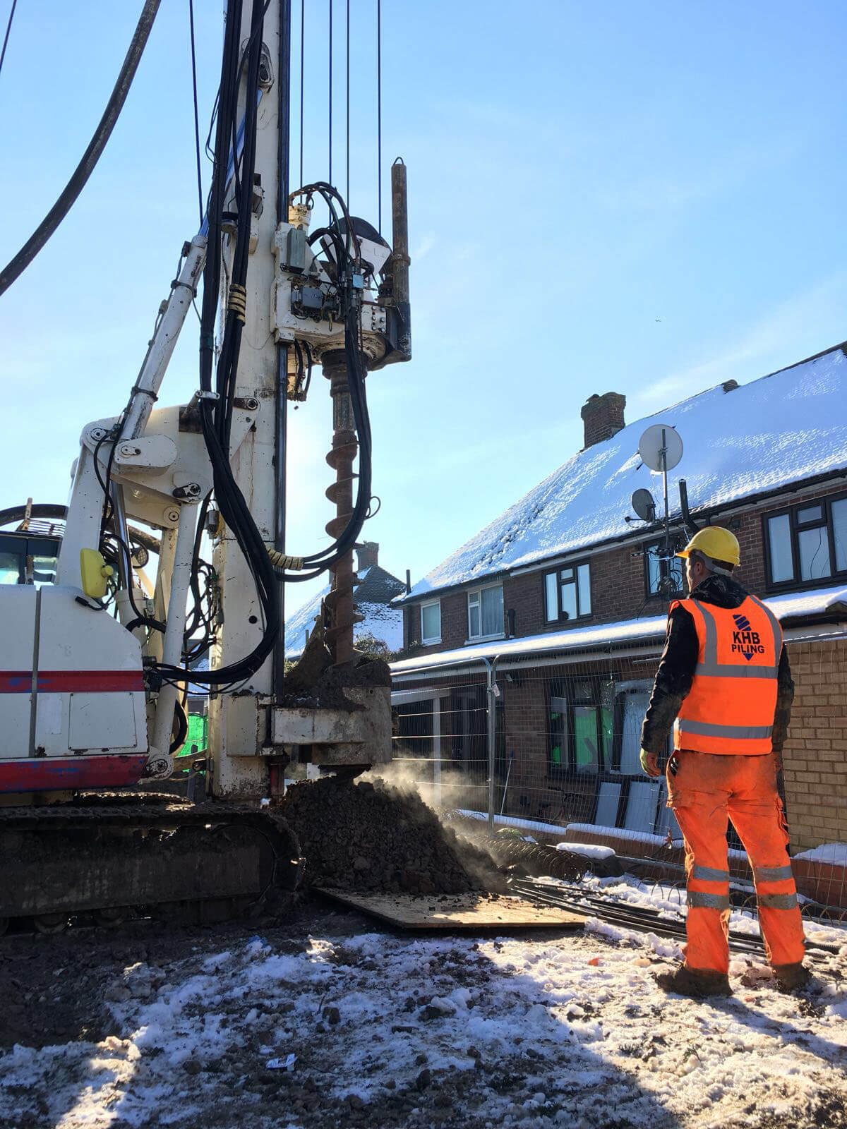 Mini Piling London Piling Contractors London KHB Piling